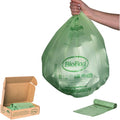 13 Gallon Tall Kitchen Compostable Bags by , 48 Count, BPI Certified, Meets ASTM D6400 Standards, Made in USA, Food Scrap Bin Liners