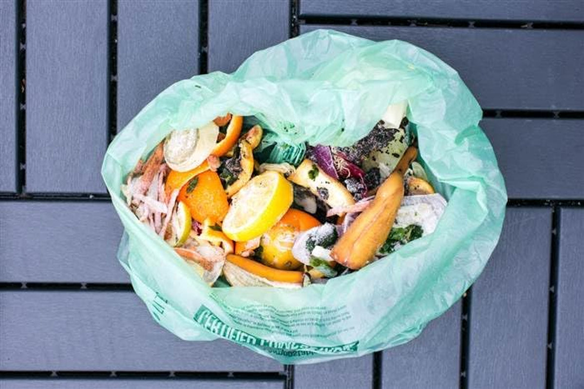 13 Gallon Tall Kitchen Compostable Bags by , 48 Count, BPI Certified, Meets ASTM D6400 Standards, Made in USA, Food Scrap Bin Liners
