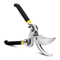 Garden Pruning Shears, 8" Bypass Gardening Pruner, Garden Scissors, Garden Clippers, Black